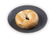 white bagel