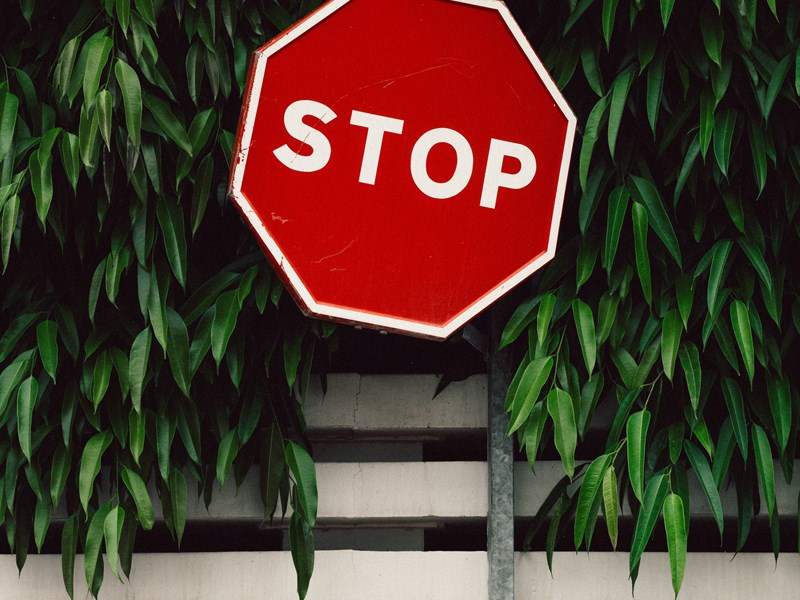 Stop sign