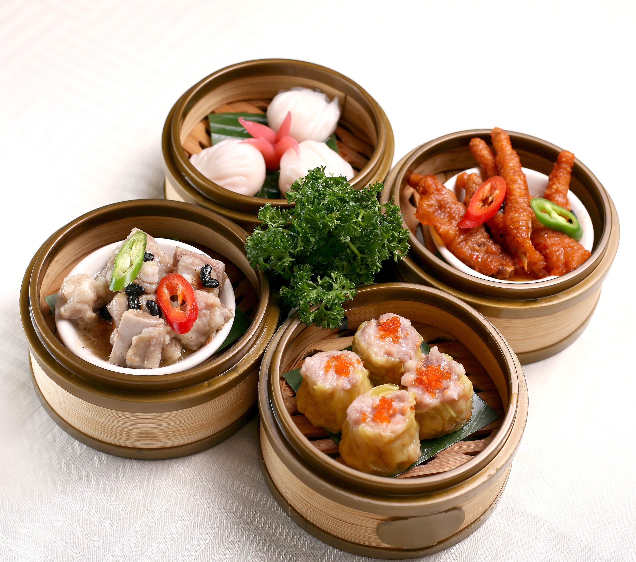 Selection of Cantonese dim sum